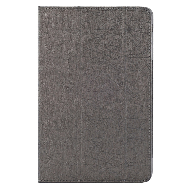 For Cube  i7 Book Tablet (WMC2034) Steel Wire Texture Horizontal Flip Leather Case with Three-folding Holder