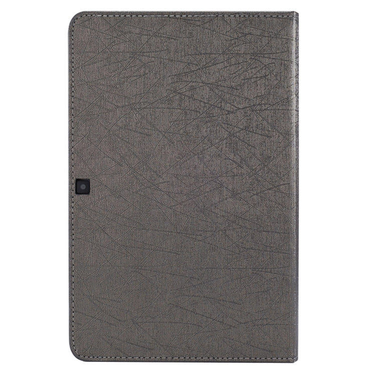 For Cube  i7 Book Tablet (WMC2034) Steel Wire Texture Horizontal Flip Leather Case with Three-folding Holder