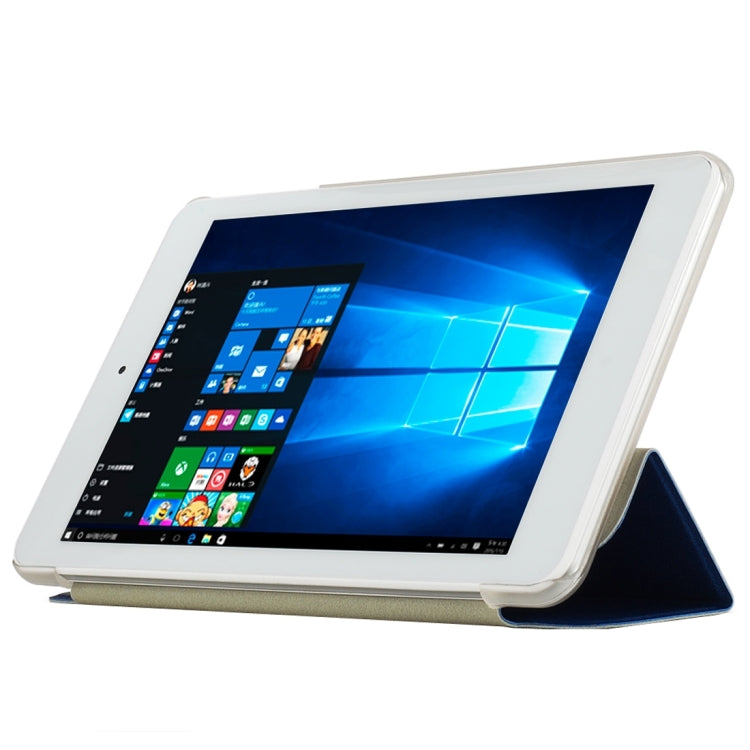 For Cube  iwork8 Ultimate (S-WMC-0689) Frosted Texture Horizontal Flip Leather Case with Three-folding Holder