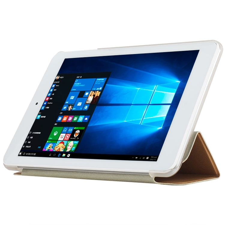 For Cube  iwork8 Ultimate (S-WMC-0689) Frosted Texture Horizontal Flip Leather Case with Three-folding Holder