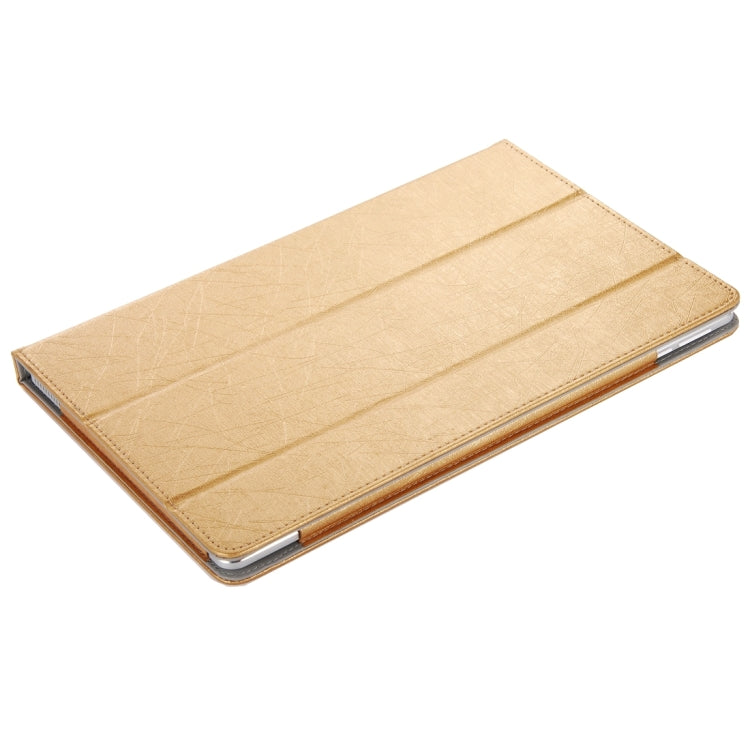 OCUBE for  Teclast Tbook 16 Pro (WMC2030) Steel Wire Texture Horizontal Flip Leather Case with Three-folding Holder