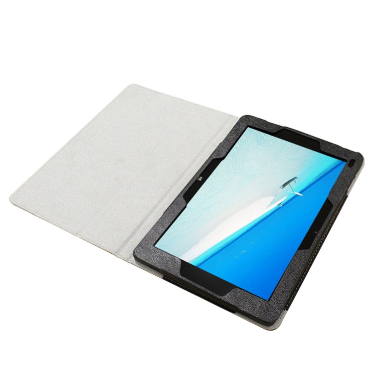 For Cube  iwork10 Tablet PC Frosted Texture Horizontal Flip Leather Case with 3-folding Holder(Black)