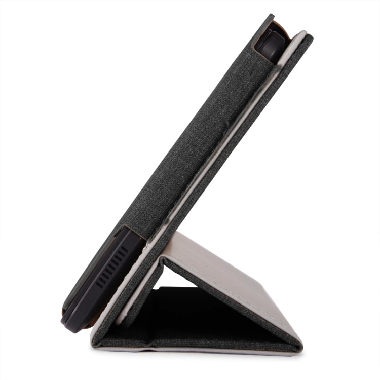 Anti-slip Texture Horizontal Flip Leather Case for Cube POWER M8, with Three-folding Holder