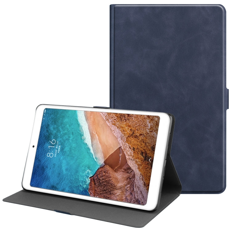 Solid Color Cowhide Texture TPU Horizontal Flip Leather Case for Xiaomi Mi Pad 4 Plus, with Holder & Sleep / Wake-up Function