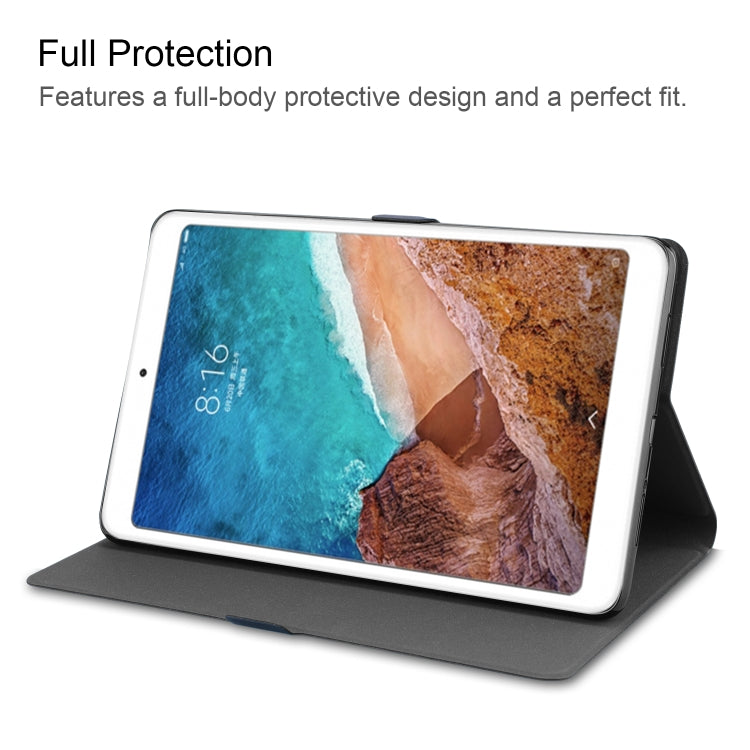Solid Color Cowhide Texture TPU Horizontal Flip Leather Case for Xiaomi Mi Pad 4 Plus, with Holder & Sleep / Wake-up Function
