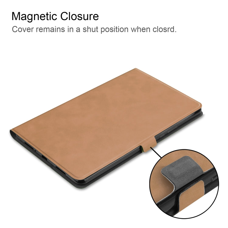 Solid Color Cowhide Texture TPU Horizontal Flip Leather Case for Xiaomi Mi Pad 4 Plus, with Holder & Sleep / Wake-up Function