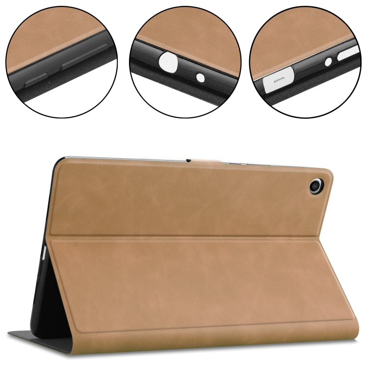 Solid Color Cowhide Texture TPU Horizontal Flip Leather Case for Xiaomi Mi Pad 4 Plus, with Holder & Sleep / Wake-up Function