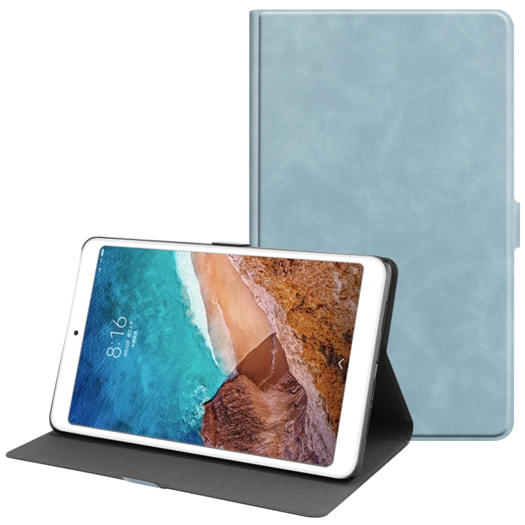 Solid Color Cowhide Texture TPU Horizontal Flip Leather Case for Xiaomi Mi Pad 4 Plus, with Holder & Sleep / Wake-up Function