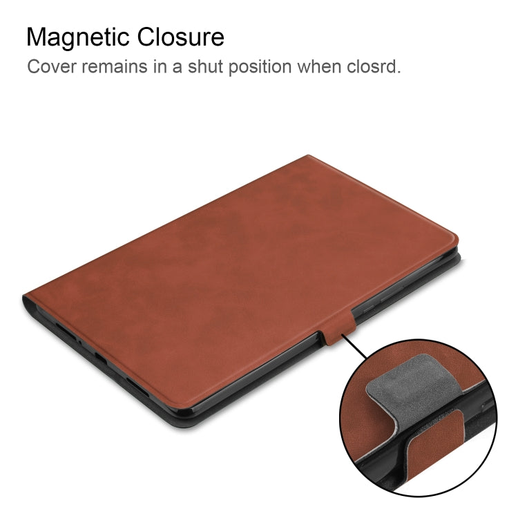 Solid Color Cowhide Texture TPU Horizontal Flip Leather Case for Xiaomi Mi Pad 4 Plus, with Holder & Sleep / Wake-up Function