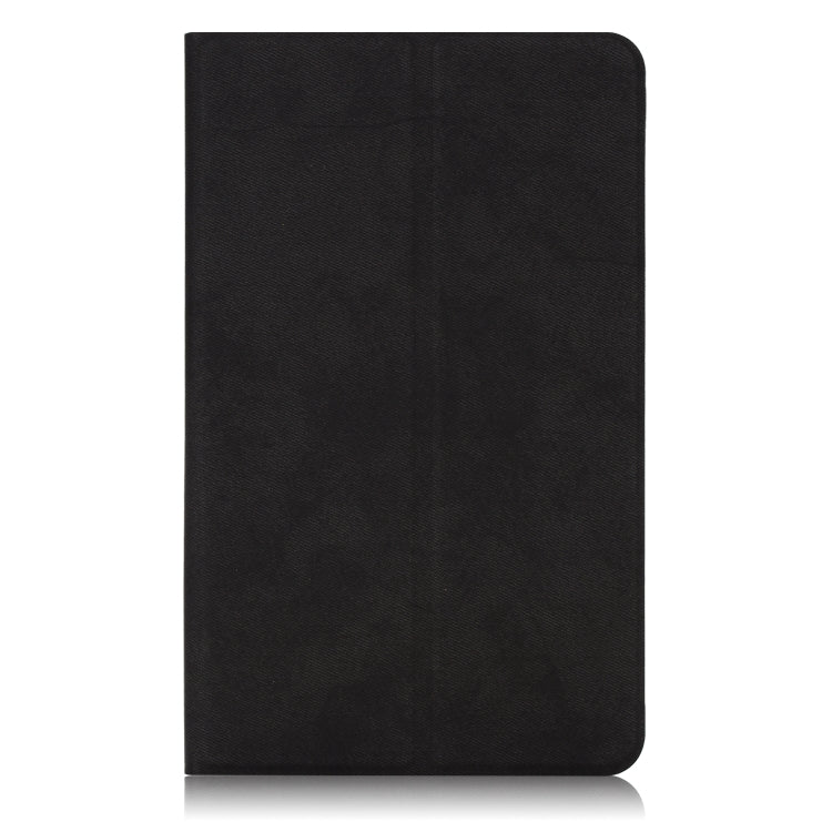 Solid Color Wood Texture PC Horizontal Flip Leather Case for Xiaomi Mi Pad 4 Plus, with Holder & Sleep / Wake-up Function