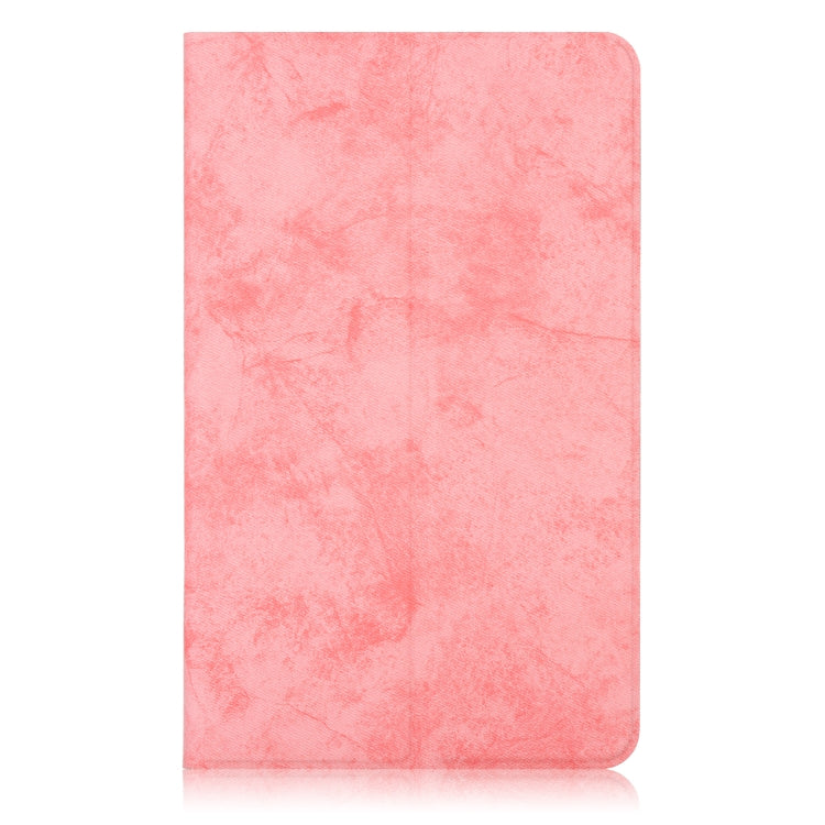 Solid Color Wood Texture PC Horizontal Flip Leather Case for Xiaomi Mi Pad 4 Plus, with Holder & Sleep / Wake-up Function