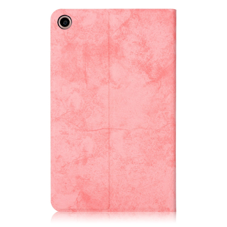 Solid Color Wood Texture PC Horizontal Flip Leather Case for Xiaomi Mi Pad 4 Plus, with Holder & Sleep / Wake-up Function