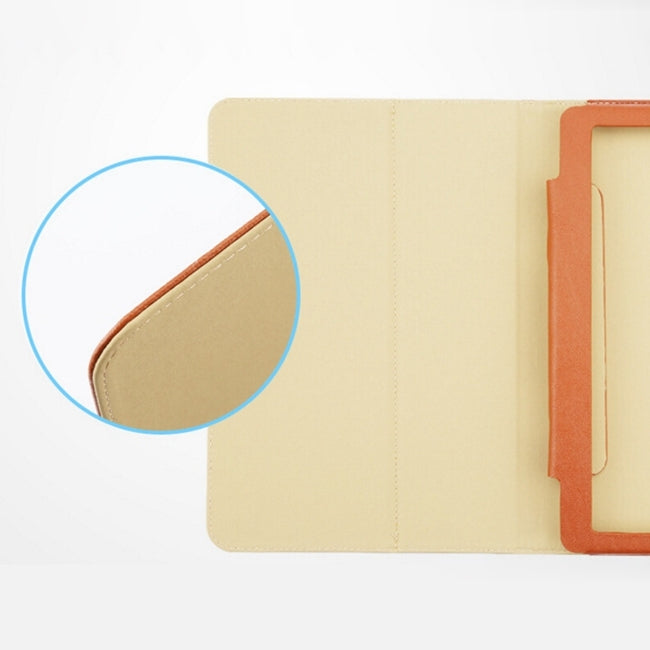 For Teclast  T8 Tablet(WMC2370) Bark Texture Horizontal Flip Leather Case with Holder(Brown)