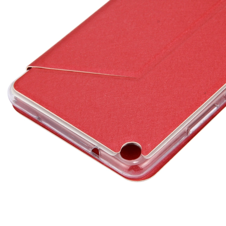 For Lenovo Tab3 7 Plus / 7703X Silk Texture Horizontal Flip Leather Case with Holder