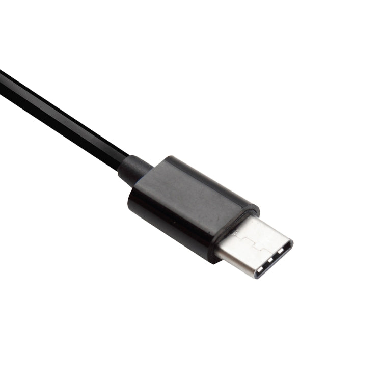 1m Micro USB to USB-C / Type-C Data & Charging Spring Coiled Cable
