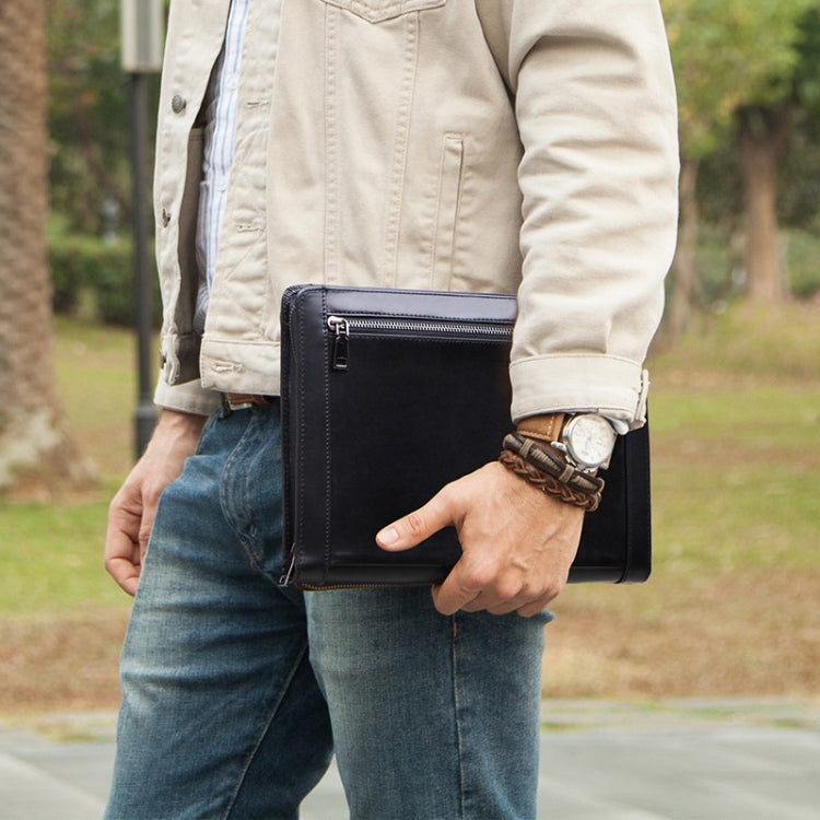 For iPad Pro 11 / 10.5 / 10.2 / 9.7 inch CF2015A Zipper Multifunctional Tablet Protective Leather Case with Photo Holder & Mobile Phone / Bill / Book Pockets & Card Slots & Pen Slot