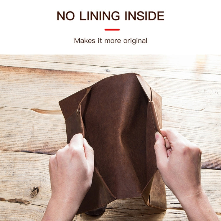 CF2002 For iPad Pro 9.7 inch Retro Crazy Horse Texture Buckle Multifunctional Tablet PC Protective Leather Case with Card Slots & Pen Slot