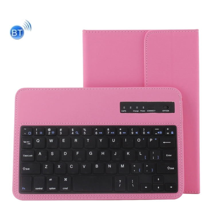 Universal Bluetooth V3.0 Keyboard Detachable PU Leather Tablet Case for 7-8 inch Tablet PC