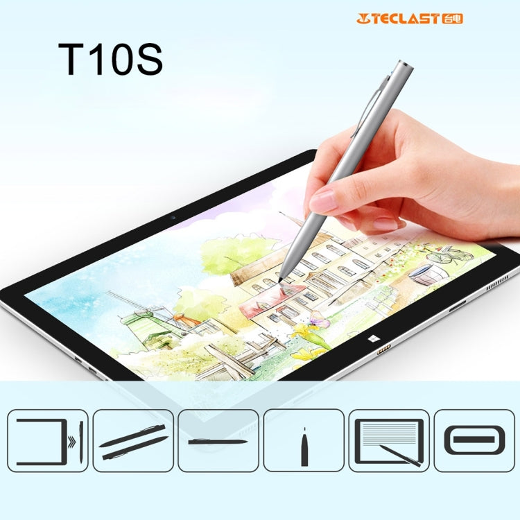 Business Style Metal Body Active Stylus Pen with Auto Sleep Function, Size: Length 15cm x Diameter 9.1mm, For Teclast Tbook 10 (E6N5 / E6N6 / E6N8) & Tbook 10 S & Tbook 11 (E5A6 / E5A7) & TbooK 16 Pro (E5C8) & X16 Plus Tablet PC