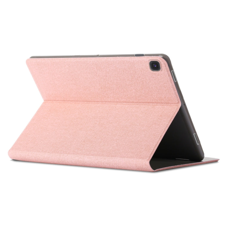 Solid Color Horizontal Flip TPU + PU Leather Case for Galaxy Tab S5e T720 / T725, with Holder / Wake-up Function