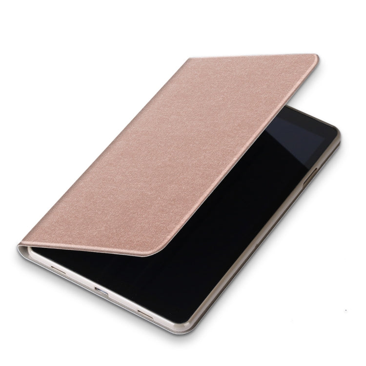 Solid Color Horizontal Flip TPU + PU Leather Case for Galaxy Tab S5e T720 / T725, with Holder / Wake-up Function