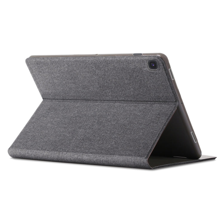 Solid Color Horizontal Flip TPU + PU Leather Case for Galaxy Tab S5e T720 / T725, with Holder / Wake-up Function