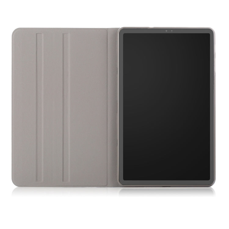 Solid Color Horizontal Flip TPU + PU Leather Case for Galaxy Tab S5e T720 / T725, with Holder / Wake-up Function