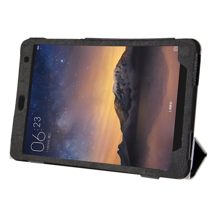 Strokes Texture Magnetic Horizontal Flip Leather Case with 3-folding Holder for Xiaomi Mi Pad 2