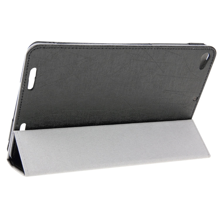 Strokes Texture Magnetic Horizontal Flip Leather Case with 3-folding Holder for Xiaomi Mi Pad 2