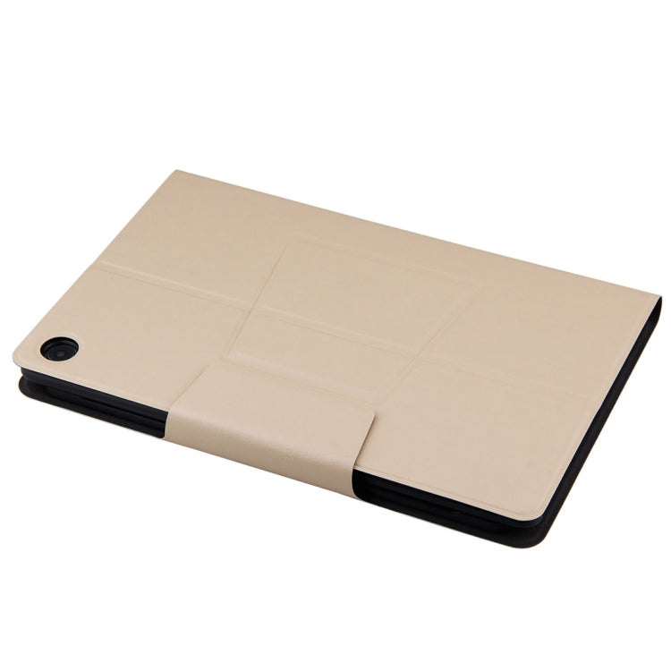 Detachable Magnetic Bluetooth Keyboard Ultrathin Toughened Glass Mirror Leather Tablet Case for Huawei MediaPad M5 10.8 inch, with Holder