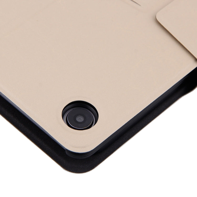 Detachable Magnetic Bluetooth Keyboard Ultrathin Toughened Glass Mirror Leather Tablet Case for Huawei MediaPad M5 10.8 inch, with Holder