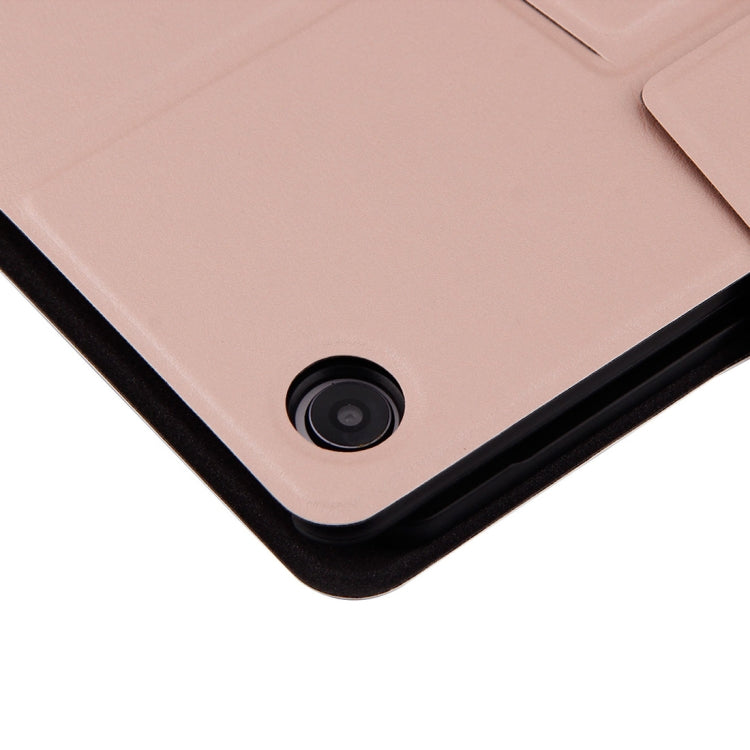 Detachable Magnetic Bluetooth Keyboard Ultrathin Toughened Glass Mirror Leather Tablet Case for Huawei MediaPad M5 10.8 inch, with Holder