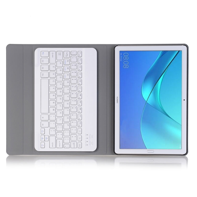 Detachable Bluetooth Keyboard Ultrathin Horizontal Flip Leather Tablet Case for Huawei MediaPad M5 10.8 inch, with Holder