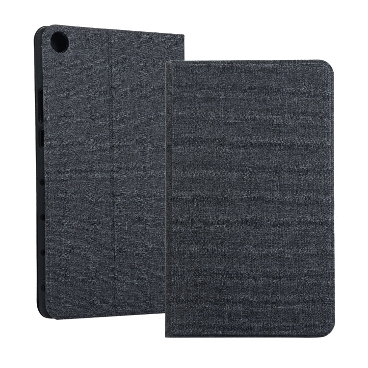 Universal Voltage Craft Cloth TPU Protective Case for Huawei Honor Tab 5 8 inch / Mediapad M5 Lite 8 inch, with Holder