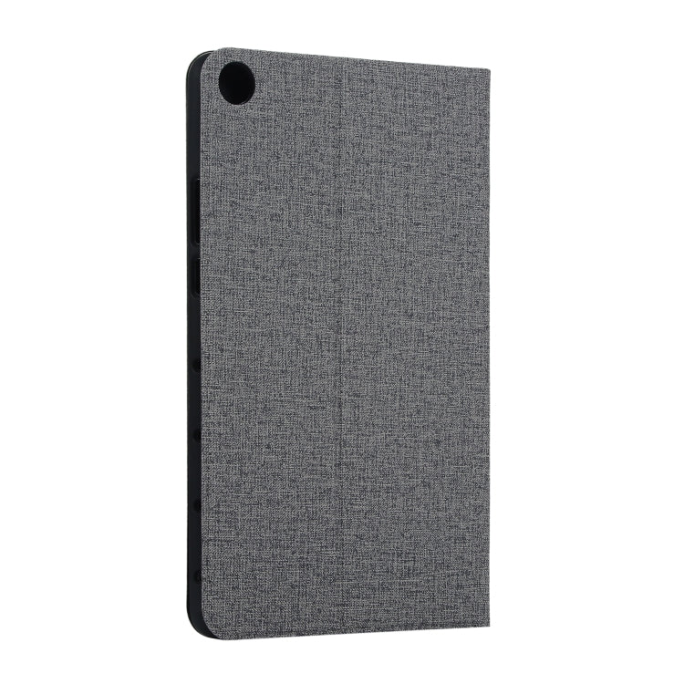 Universal Voltage Craft Cloth TPU Protective Case for Huawei Honor Tab 5 8 inch / Mediapad M5 Lite 8 inch, with Holder