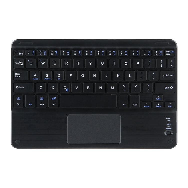 DY-M10ReL-C 2 in 1 Removable Bluetooth Keyboard + Protective Leather Tablet Case with Touchpad & Holder for Lenovo Tab M10 FHD REL