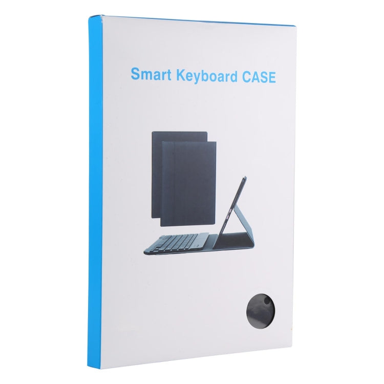 AM11 2 in 1 Removable Bluetooth Keyboard + Protective Leather Tablet Case with Holder for Lenovo M10 FHD REL TB-X605FC/LC