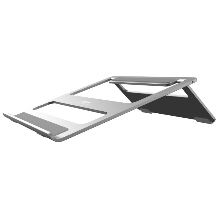 IPS-Z15C Aluminum + Silicone Foldable Stand For Laptop,Suitable for 10-14 Inch Tablet: Galaxy 500R4K-X07 / Lenovo/Lenovo Yoga710 / Lenovo IdeaPad 100S(Silver)