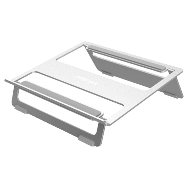 IPS-Z15C Aluminum + Silicone Foldable Stand For Laptop,Suitable for 10-14 Inch Tablet: Galaxy 500R4K-X07 / Lenovo/Lenovo Yoga710 / Lenovo IdeaPad 100S(Silver)