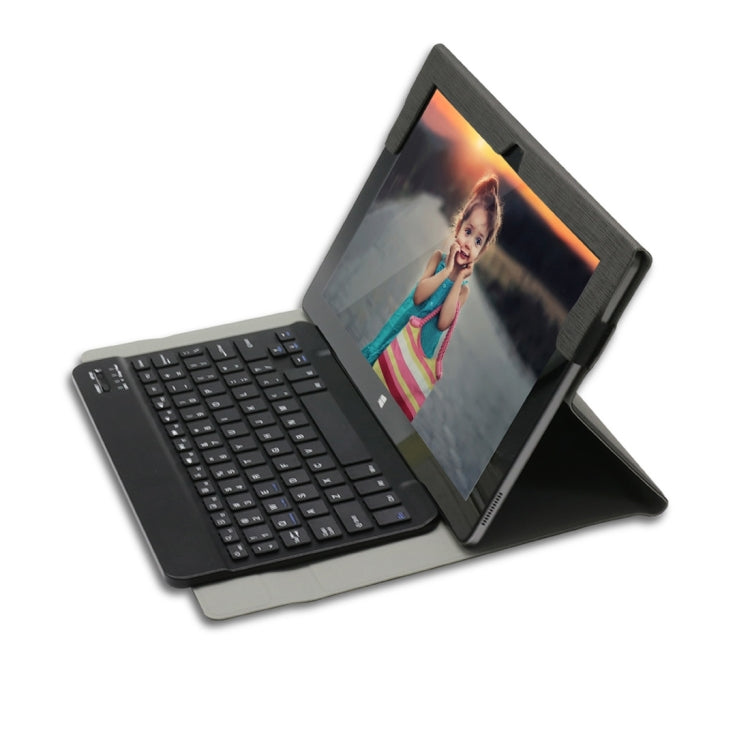 OCUBE for  Cube iwork1X (WMC1249) Ultrathin Herringbone Texture Horizontal Flip Leather Case with Holder(Black)