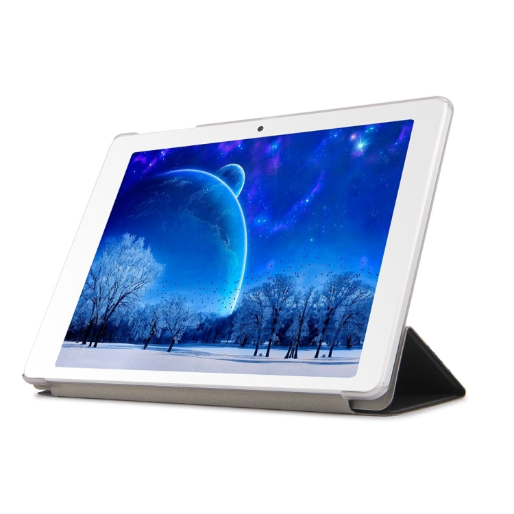 OCUBE for  Cube T12 (WMC5101) & T10 (WMC1248) Frosted Texture Horizontal Flip Leather Case with Three-folding Holder