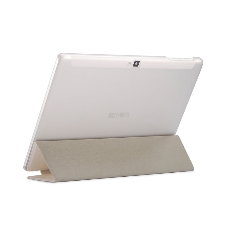 OCUBE for  Cube T12 (WMC5101) & T10 (WMC1248) Frosted Texture Horizontal Flip Leather Case with Three-folding Holder