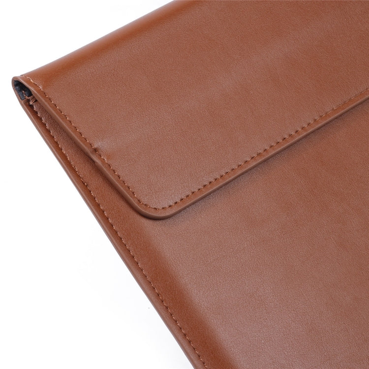 Universal Envelope Style PU Leather Case with Holder for Ultrathin Notebook Tablet PC 13.3 inch, Size: 35x25x1.5cm