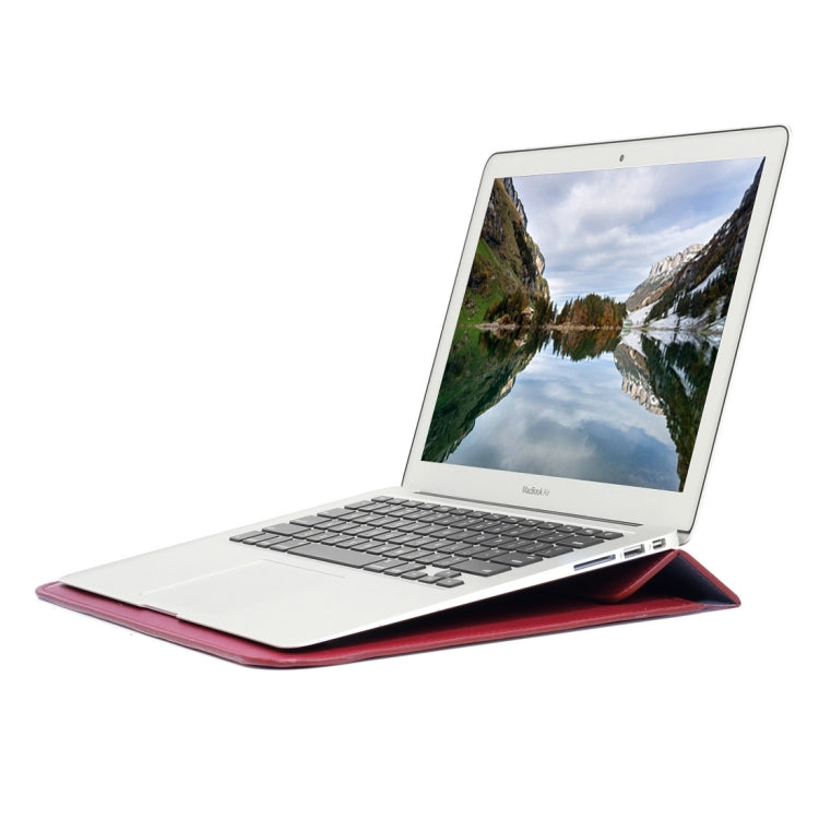 Universal Envelope Style PU Leather Case with Holder for Ultrathin Notebook Tablet PC 11.6 inch, Size: 32.5x21.5x1cm