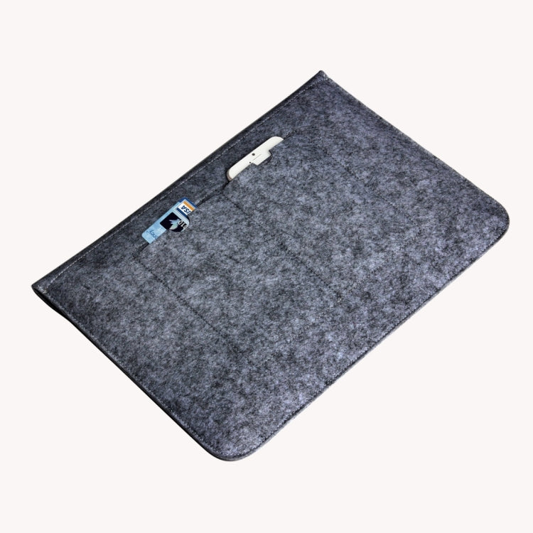 11.6 inch Universal Fashion Soft Sleeve Bag Case Tablet Laptop Felt Bag for MacBook Air 11.6 inch, Size: 33x22x1cm