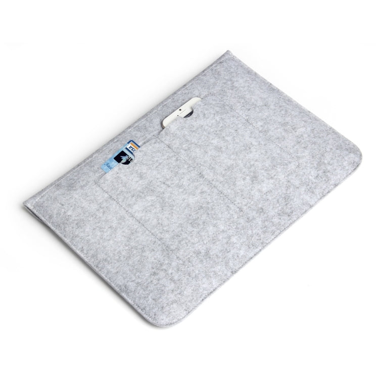 11.6 inch Universal Fashion Soft Sleeve Bag Case Tablet Laptop Felt Bag for MacBook Air 11.6 inch, Size: 33x22x1cm