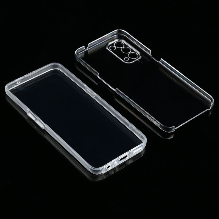 For OPPO Find X3 Lite PC+TPU Ultra-thin Double-sided Full Coverage Transparent Soft Case