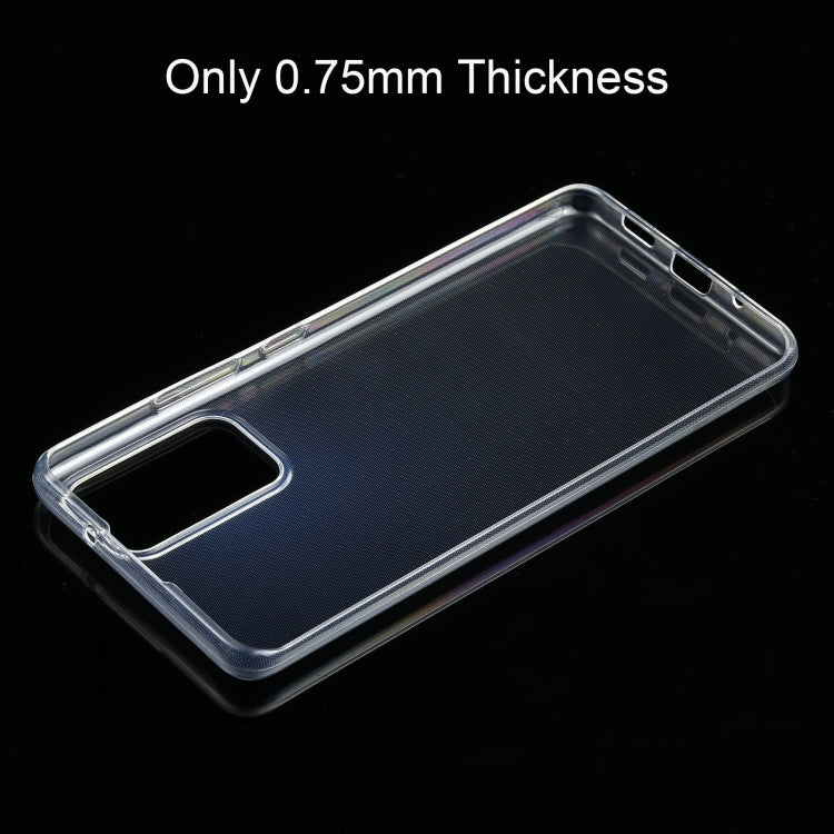 For Samsung Galaxy Quantum 2 / A82 0.75mm Ultra-thin Transparent TPU Soft Protective Case