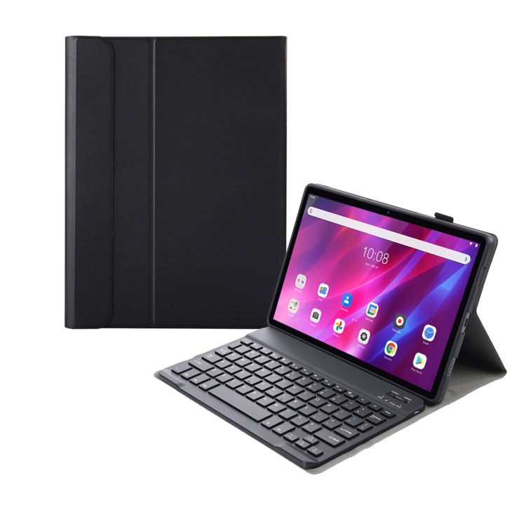 AK10 2 in 1 Detachable Bluetooth Keyboard + Lambskin Texture TPU Protective Leather Tablet Case with Holder for Lenovo Qitian K10 TB-X6C6X