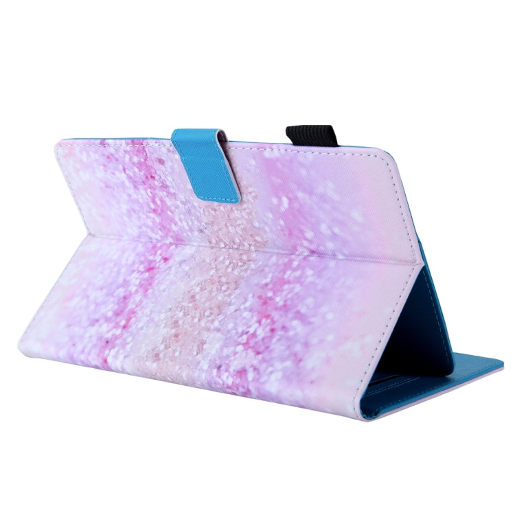 Universal Sand Pattern Horizontal Flip Leather Case for 7 inch Tablet PC, with Holder & Card Slot & Wallet